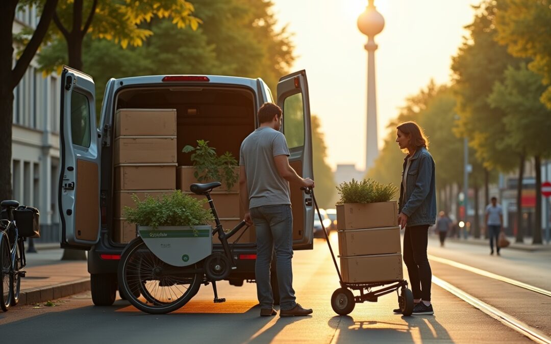 Klimaschonend umziehen Berlin: 12 Ideen für den grünen Umzug