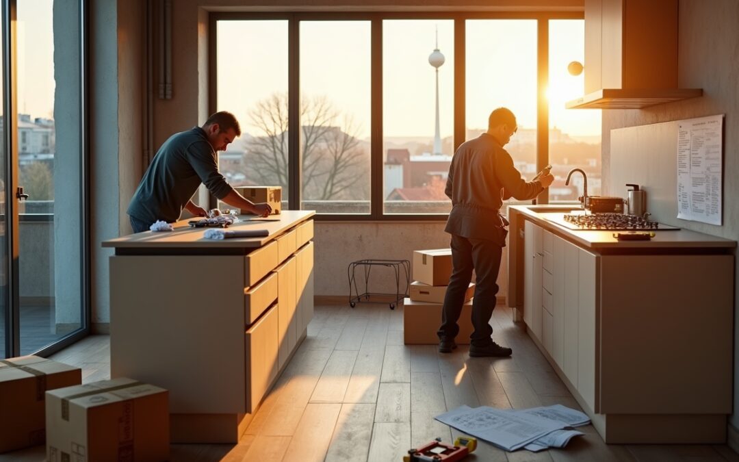Küchenaufbau nach Umzug Berlin – Kosten und Ablauf