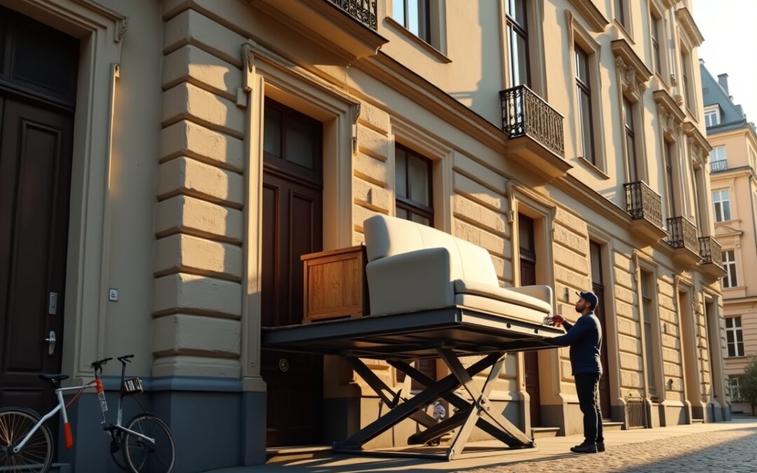 Möbellift-Einsatz: Wann sinnvoll in Berlin und was er kostet
