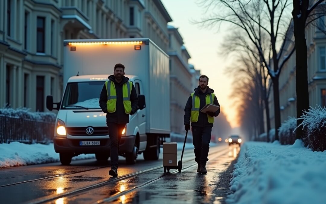 Winterumzug Berlin: Glätte-Tipps und Checkliste