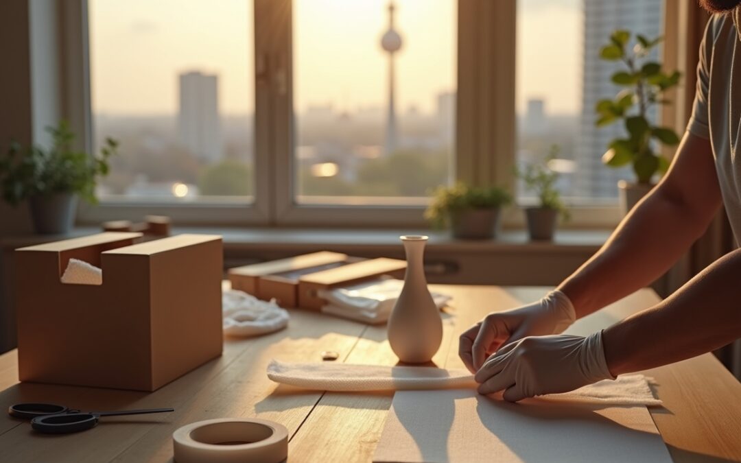 Zerbrechliches Verpacken Berlin Anleitung: Sicher packen