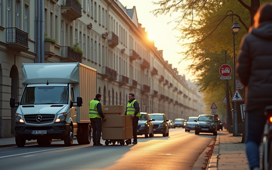 Zweite Reihe Parken Umzug Berlin Bußgeld vermeiden